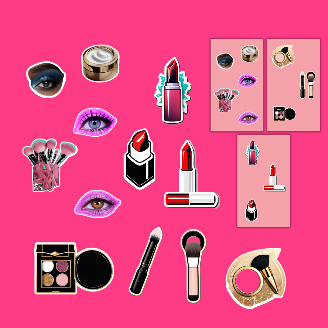 Temporary Makeup Stickers for Ikea Drawers