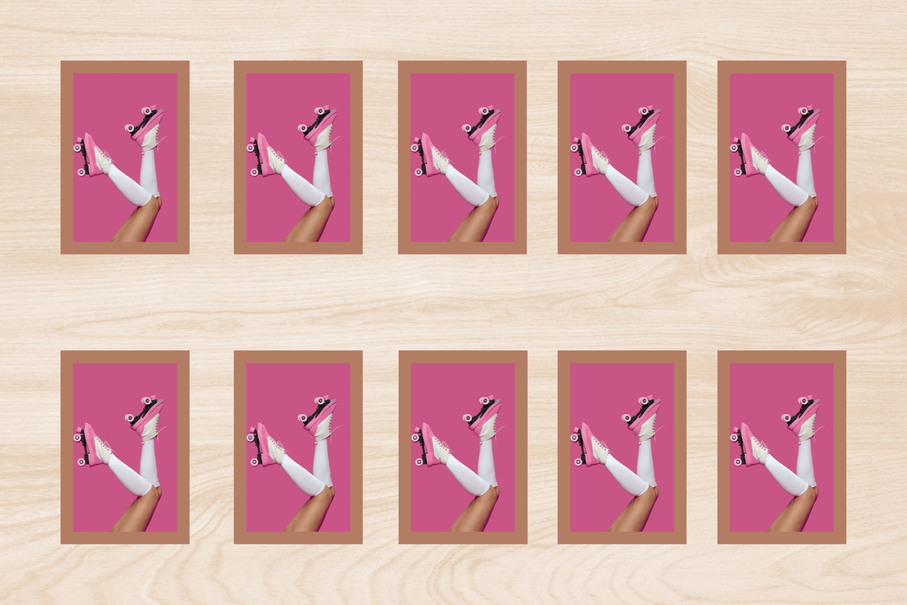 Magnetic Locker Wallpaper - Feeling Artsy - Art Themed - 16 Panels