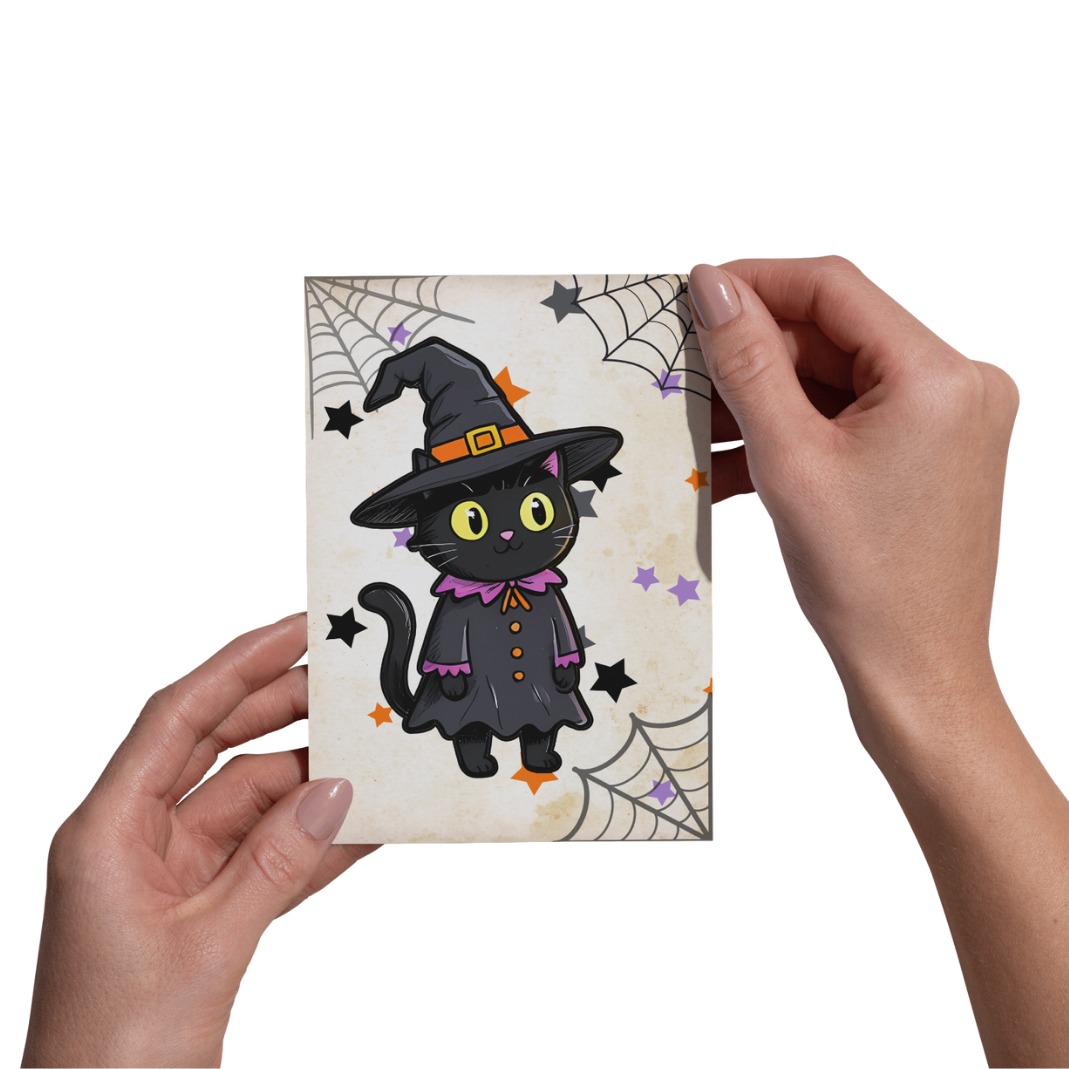 4X6 Art Print | Cats in Costume | Postcard