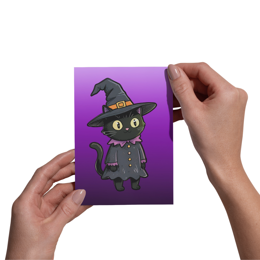 4X6 Art Print | Cats in Costume | Postcard