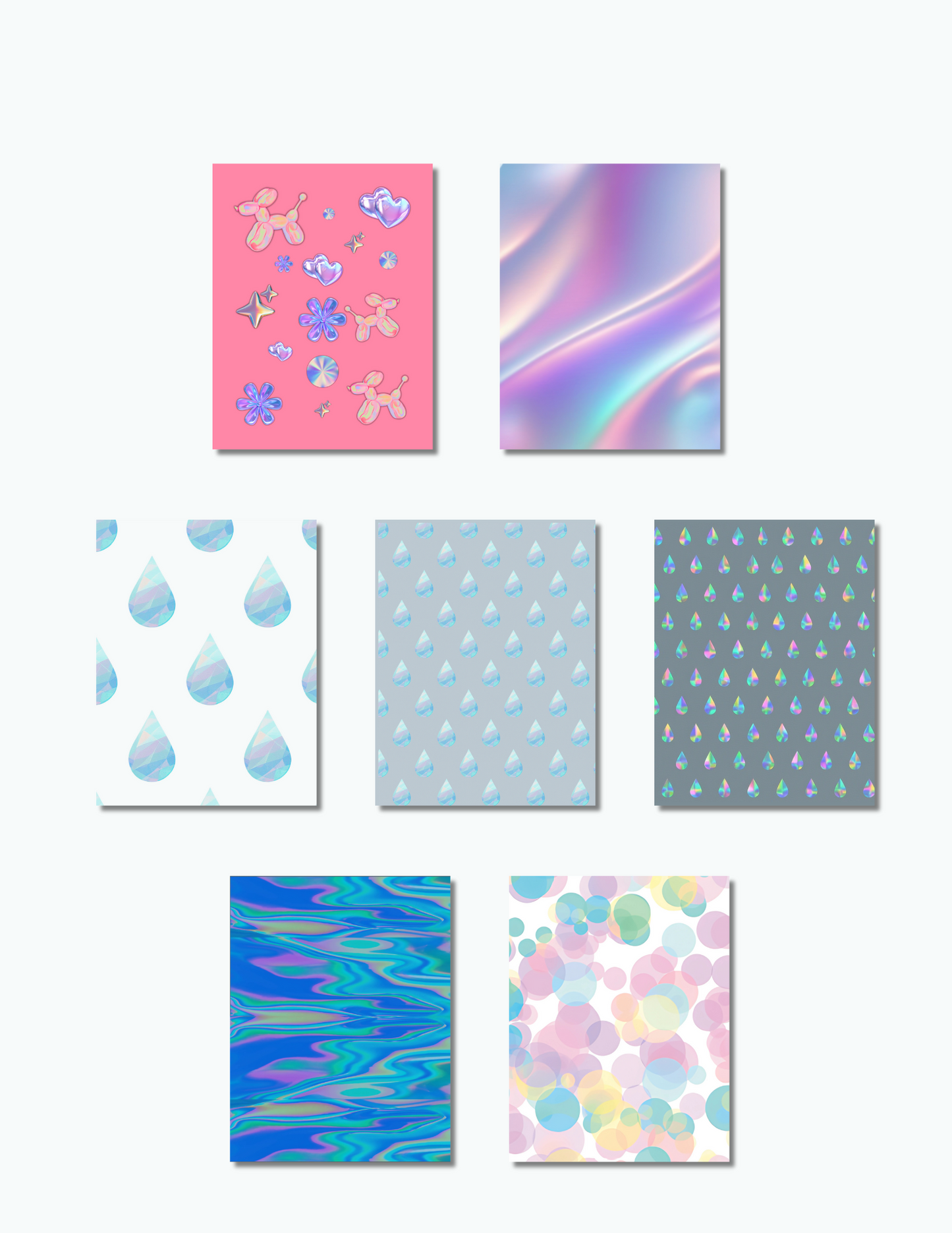 Magnetic Locker Wallpaper - Lumi Holo Collection