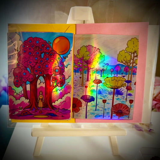 Holographic Sticker Set Small