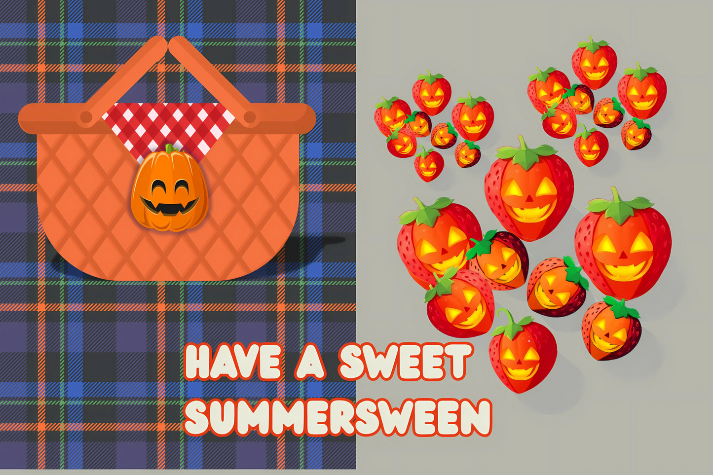 Summersween Decor Magnets