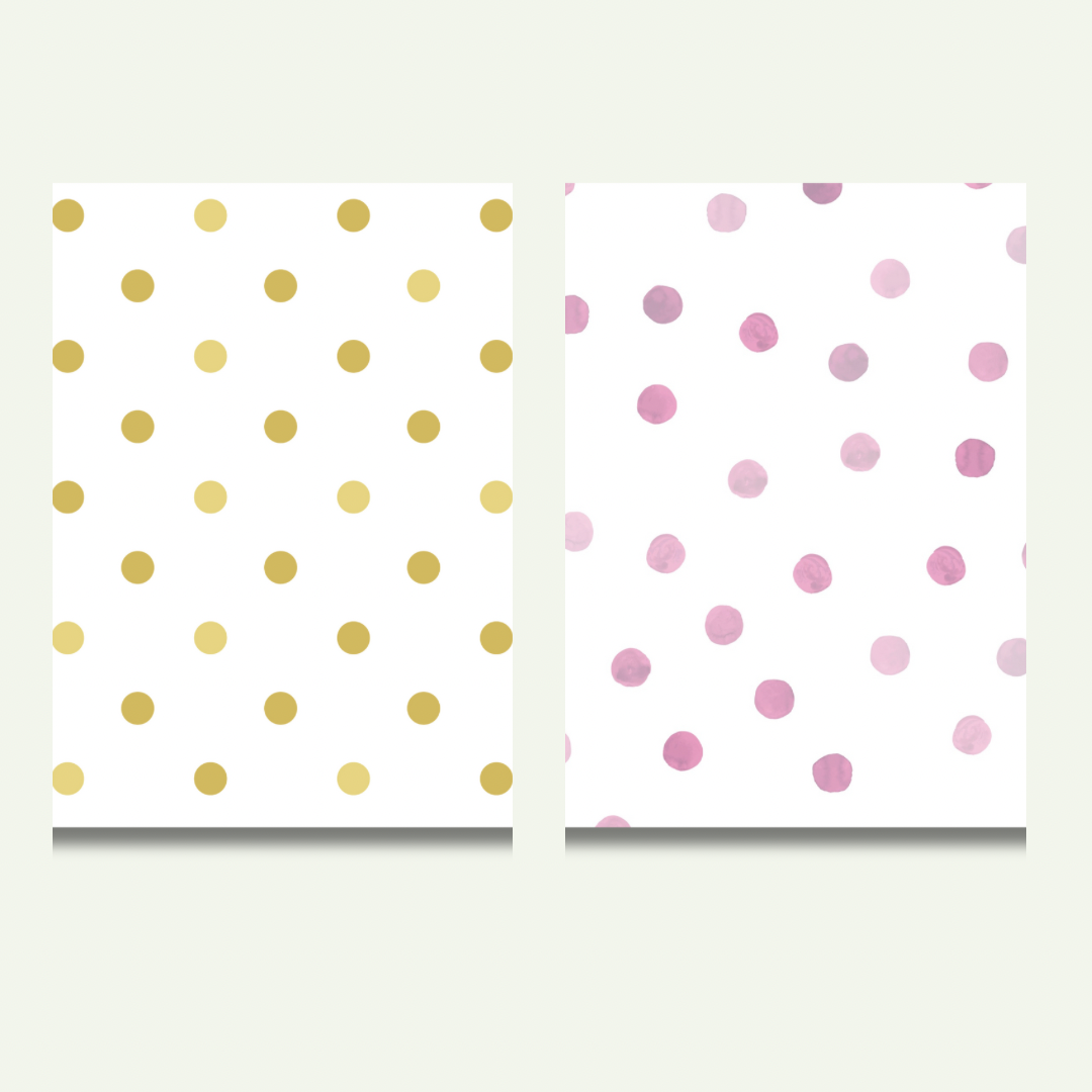 Magnetic Locker Wallpaper - 8 Sheets - Dots 2.0