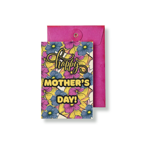 Pretty Mother's Day Card Floral Mother's Day Card Modern Mother's Day Card