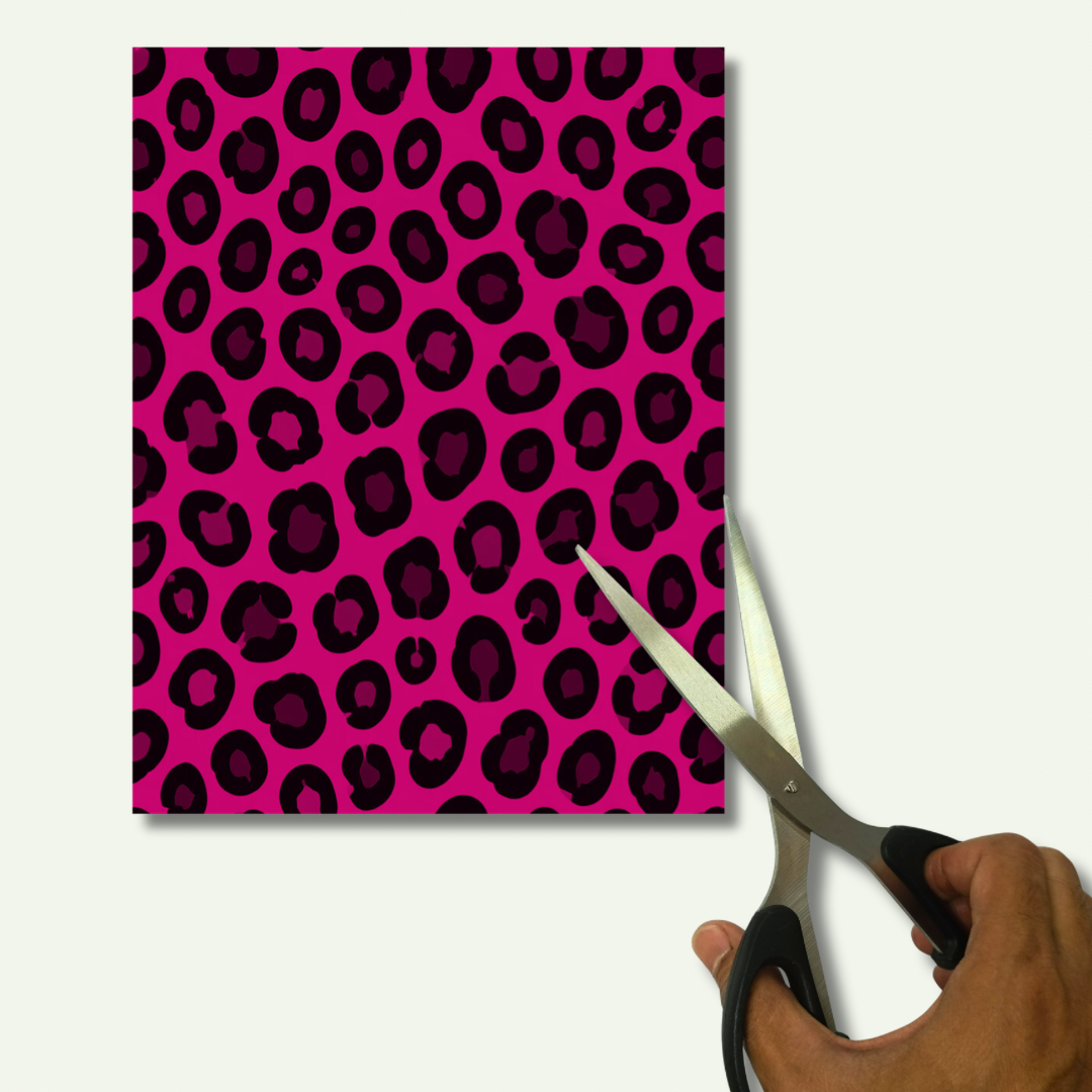 Magnetic Locker Wallpaper - Colorful Animal Prints | 8 Sheets