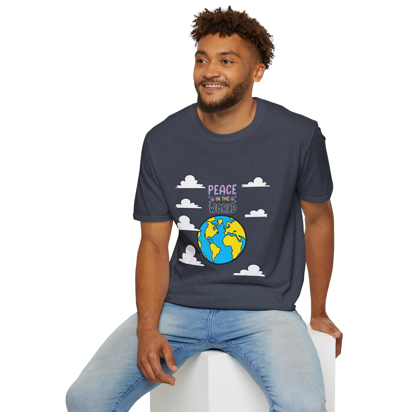 Peace For The World T-Shirt — Earth Graphic Tee