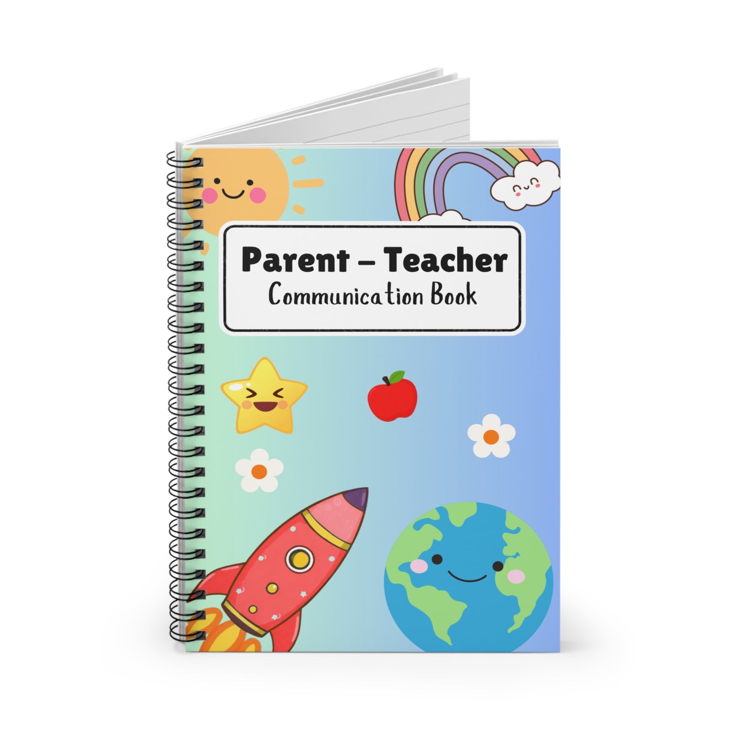 Parent-Teacher Communication Spiral Notebook — Cute Classroom Tracker for Teachers & Parents