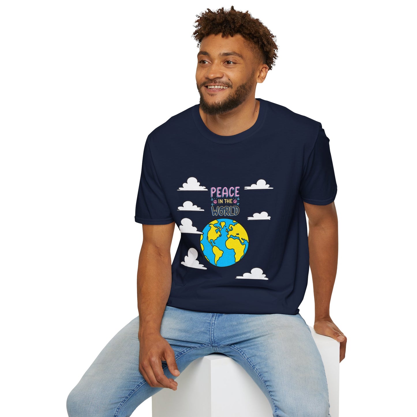 Peace For The World T-Shirt — Earth Graphic Tee