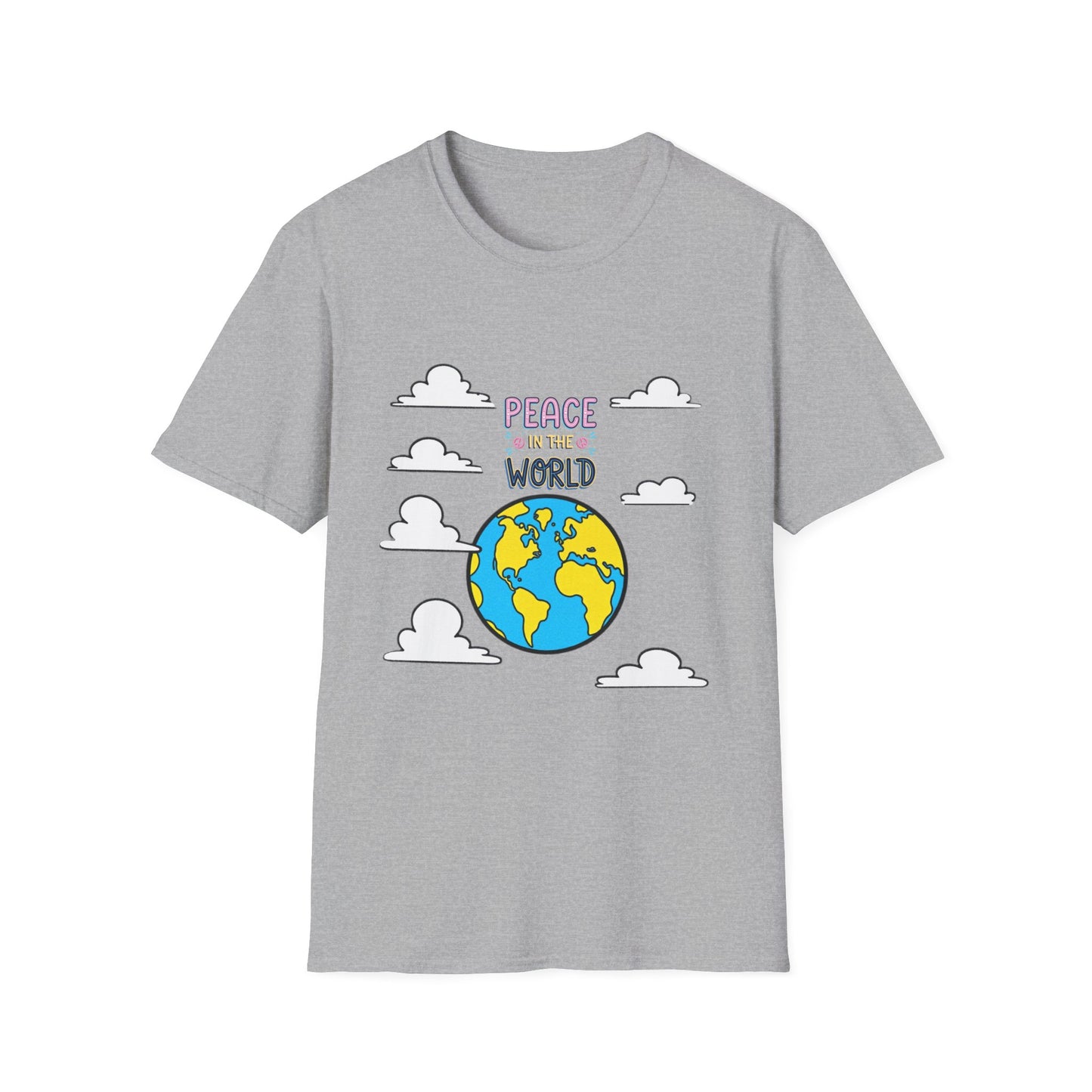 Peace For The World T-Shirt — Earth Graphic Tee