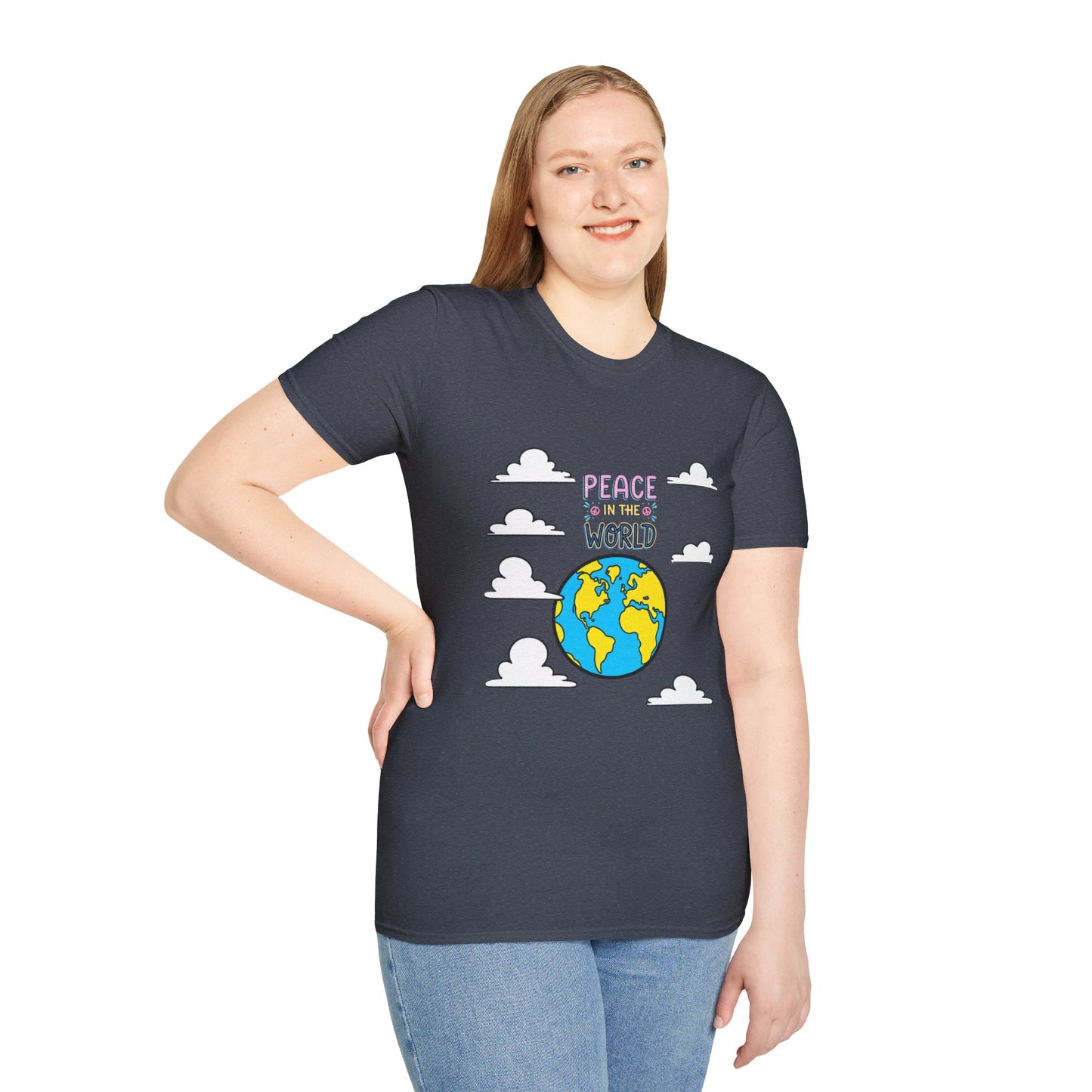 Peace For The World T-Shirt — Earth Graphic Tee