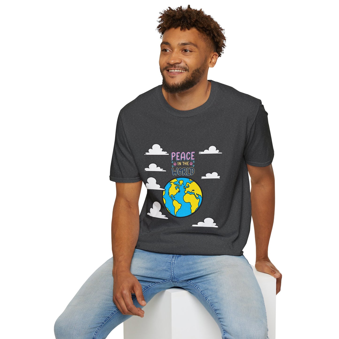 Peace For The World T-Shirt — Earth Graphic Tee
