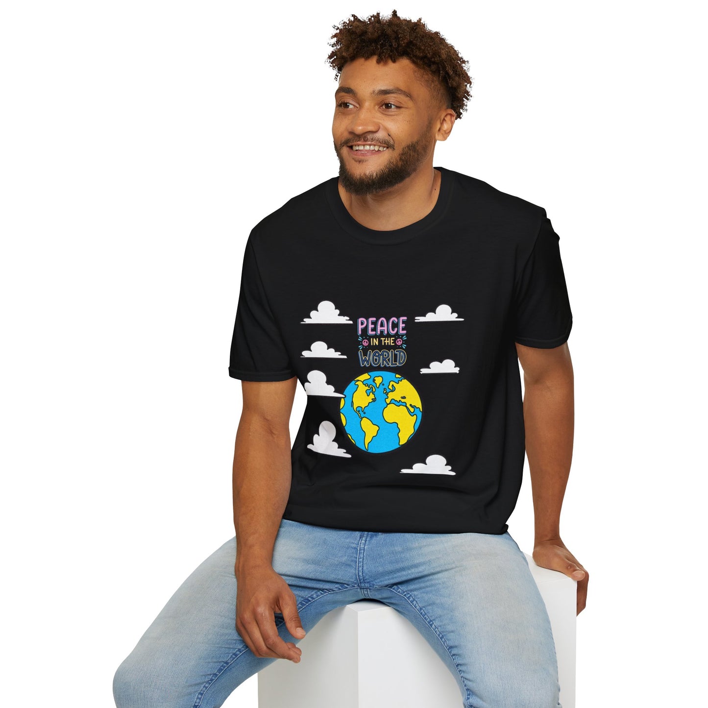 Peace For The World T-Shirt — Earth Graphic Tee