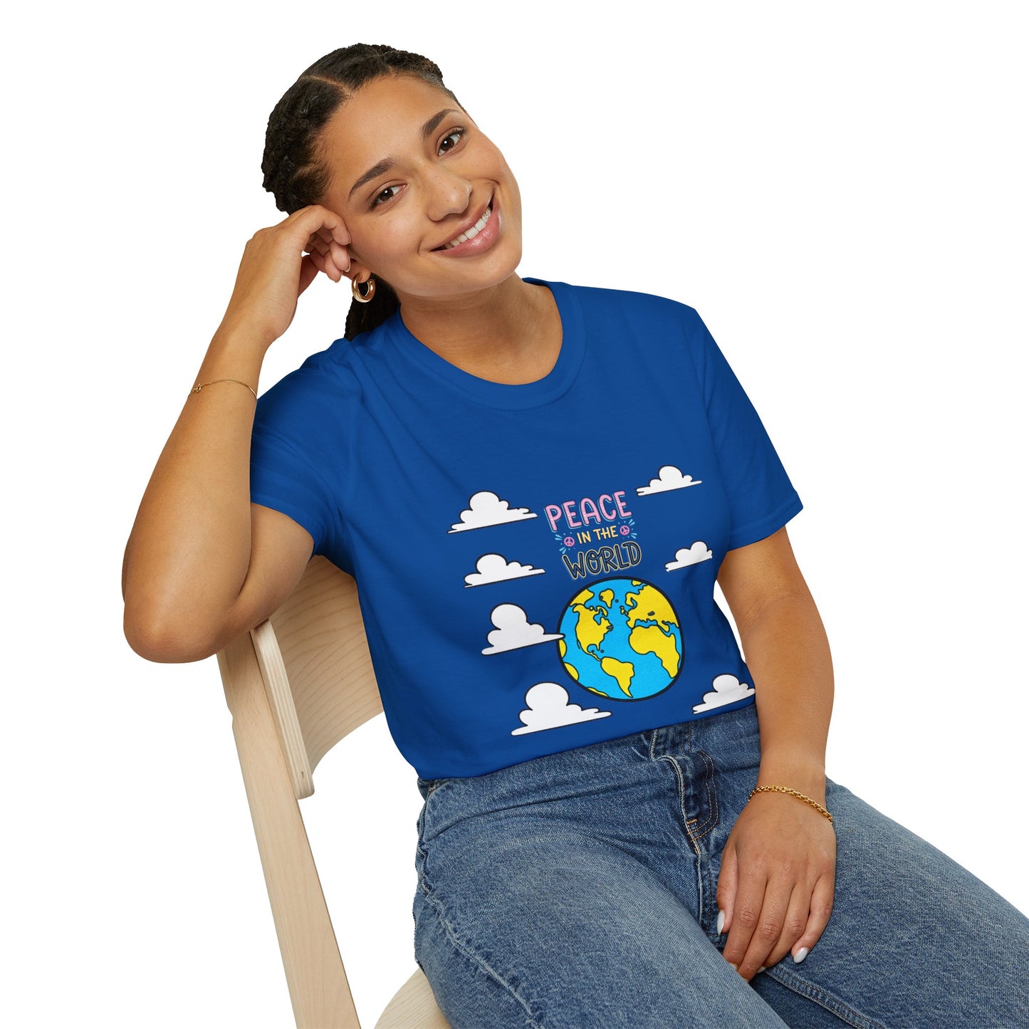 Peace For The World T-Shirt — Earth Graphic Tee