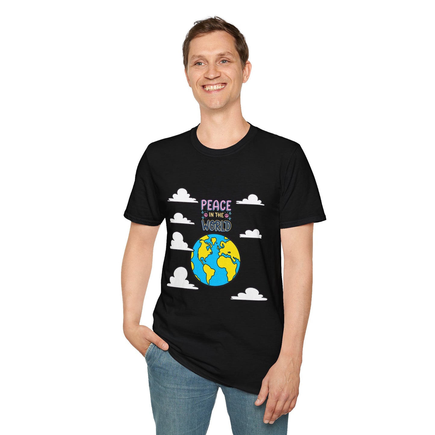 Peace For The World T-Shirt — Earth Graphic Tee