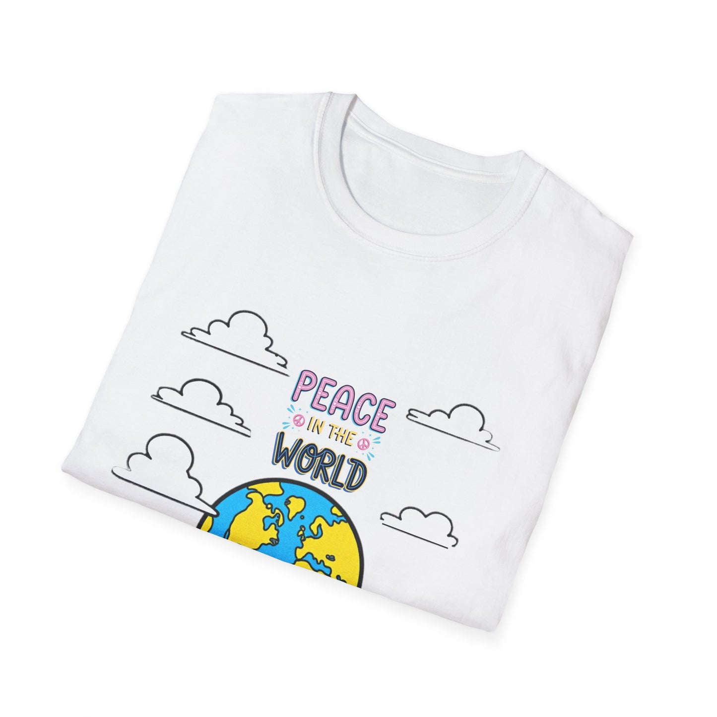 Peace For The World T-Shirt — Earth Graphic Tee