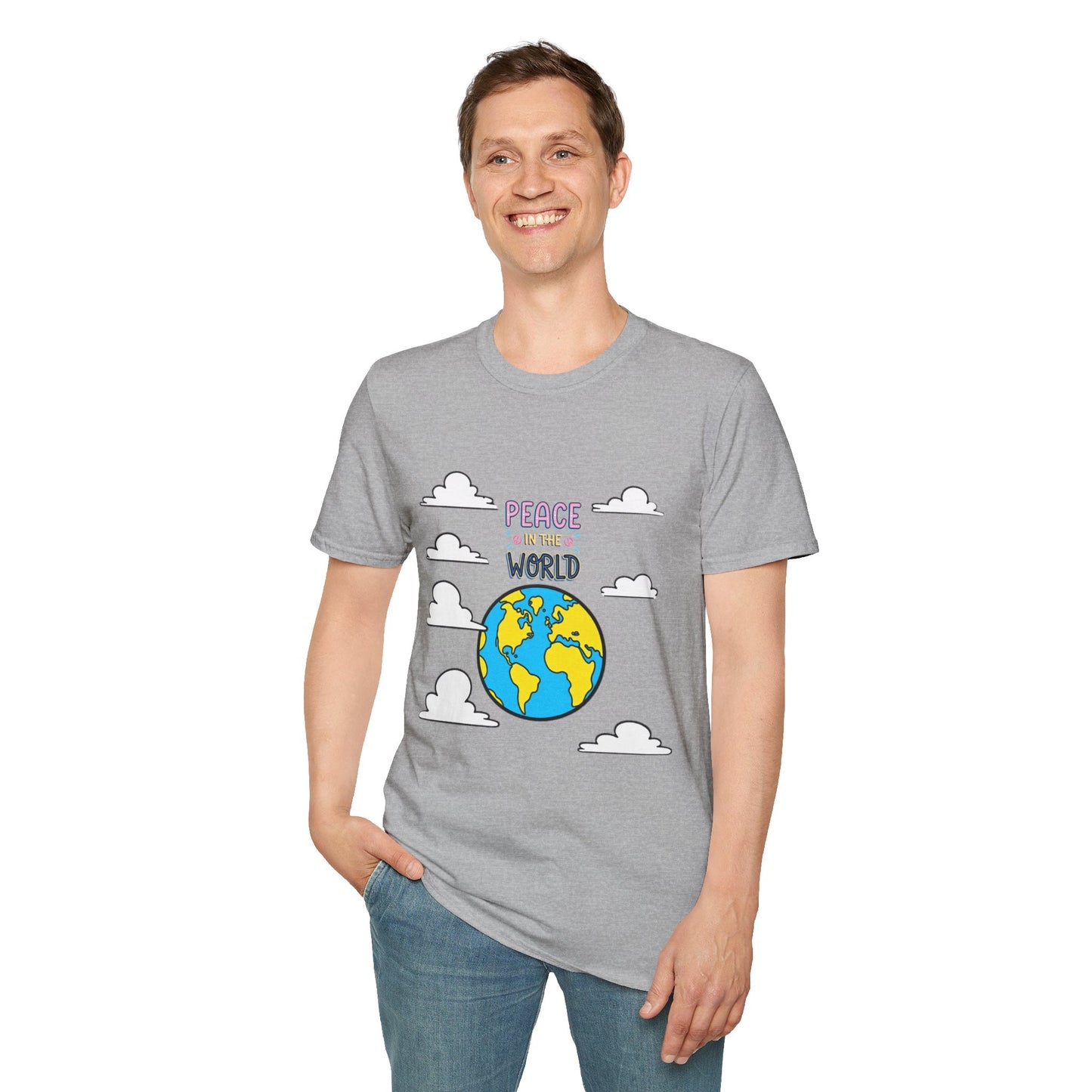 Peace For The World T-Shirt — Earth Graphic Tee