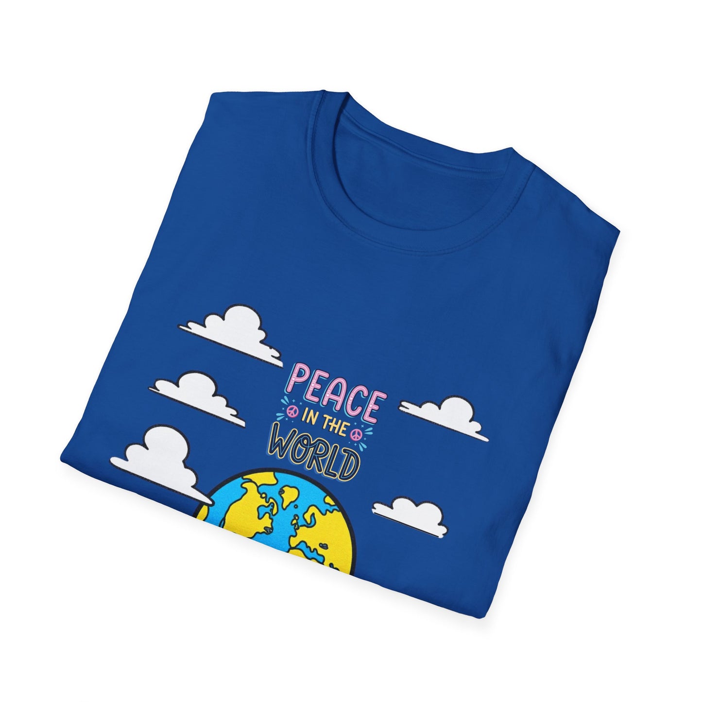 Peace For The World T-Shirt — Earth Graphic Tee