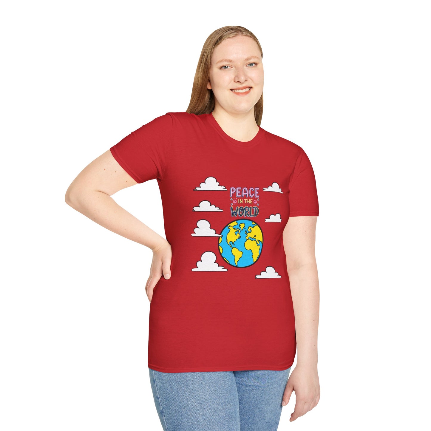 Peace For The World T-Shirt — Earth Graphic Tee