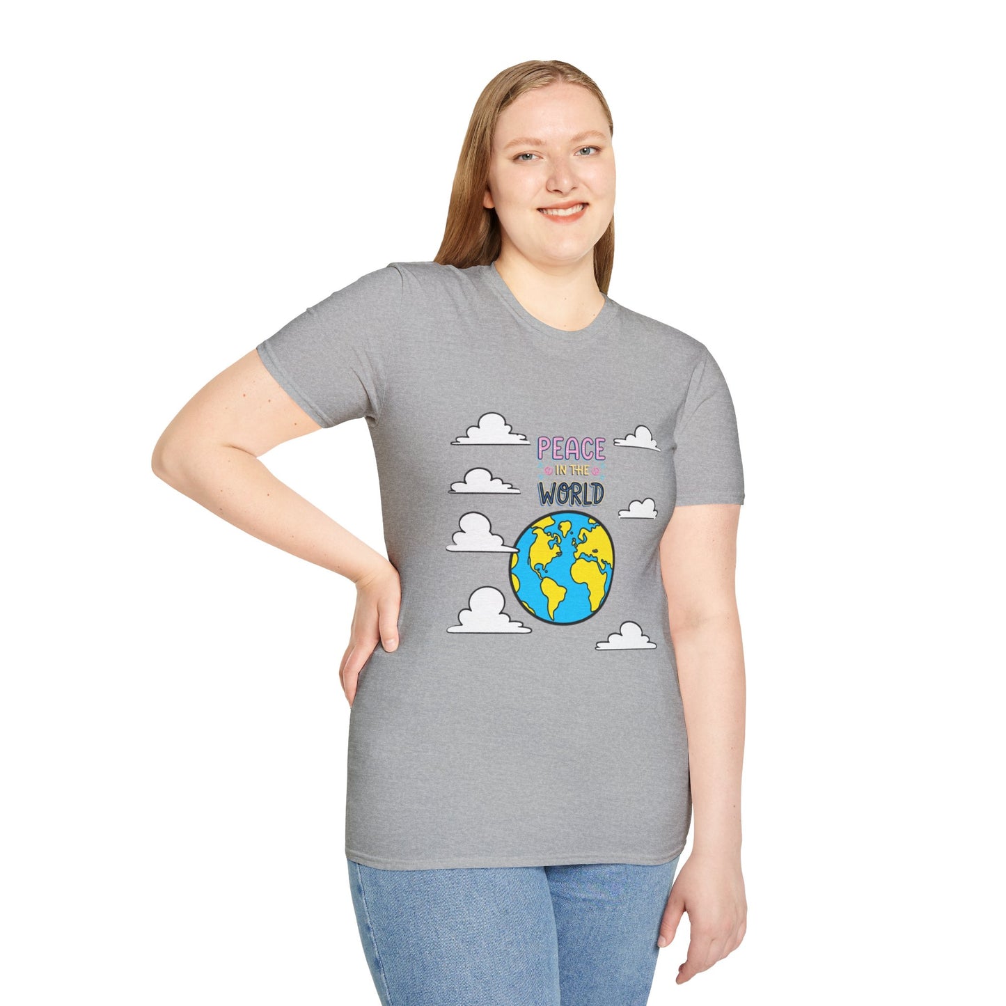 Peace For The World T-Shirt — Earth Graphic Tee