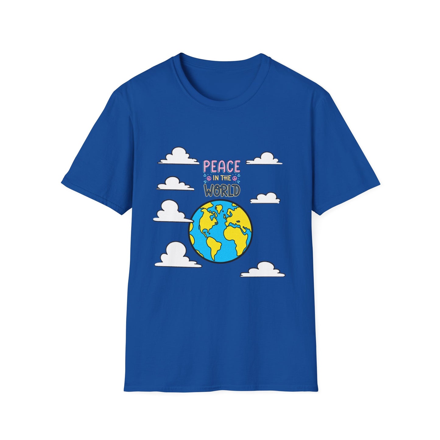 Peace For The World T-Shirt — Earth Graphic Tee