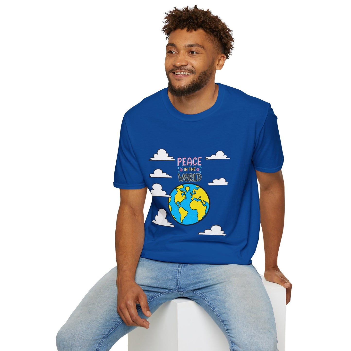 Peace For The World T-Shirt — Earth Graphic Tee