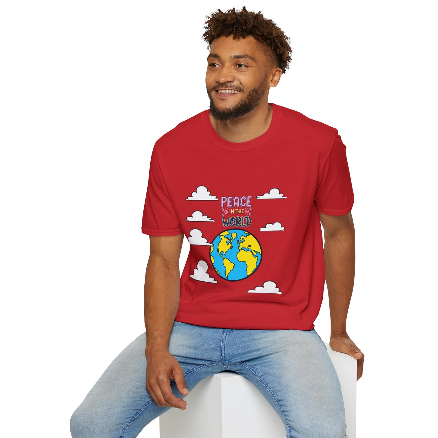 Peace For The World T-Shirt — Earth Graphic Tee