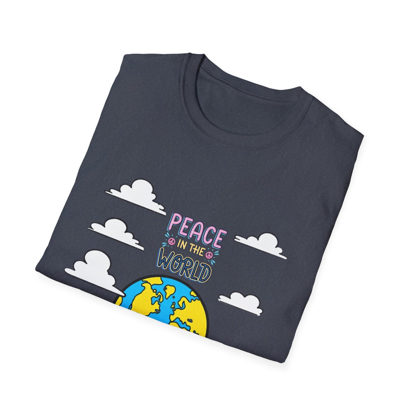 Peace For The World T-Shirt — Earth Graphic Tee