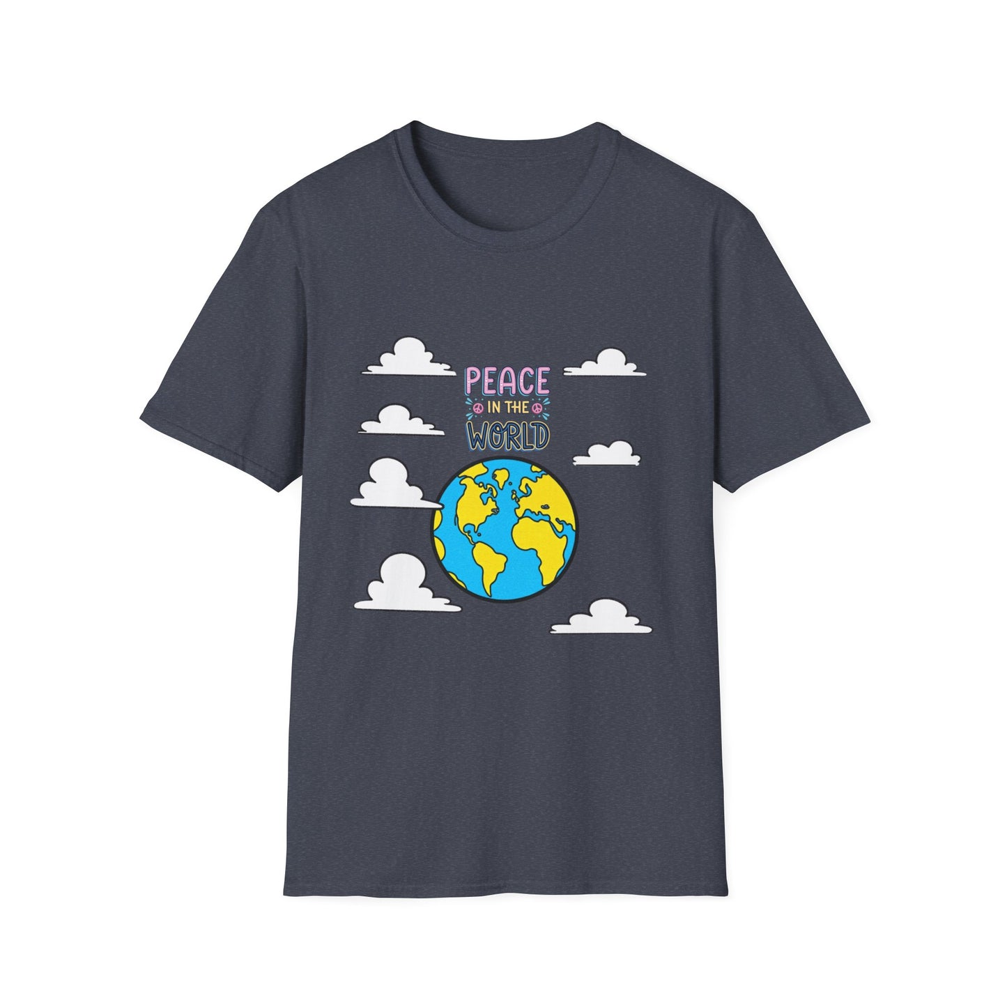Peace For The World T-Shirt — Earth Graphic Tee