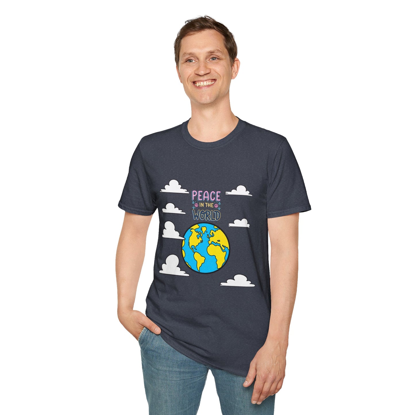 Peace For The World T-Shirt — Earth Graphic Tee