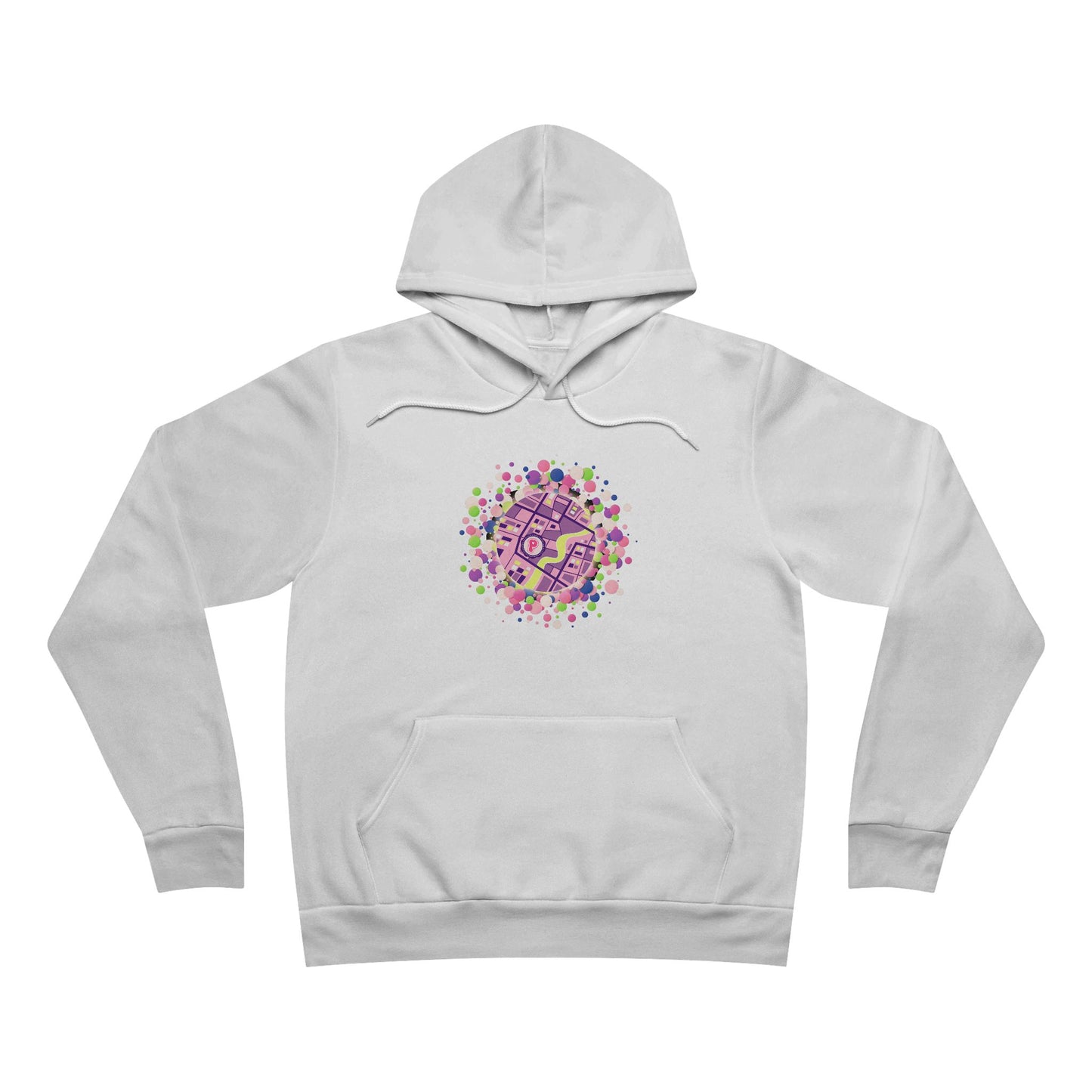 Hoodie — Colorful Floral Geometric Medallion Pullover