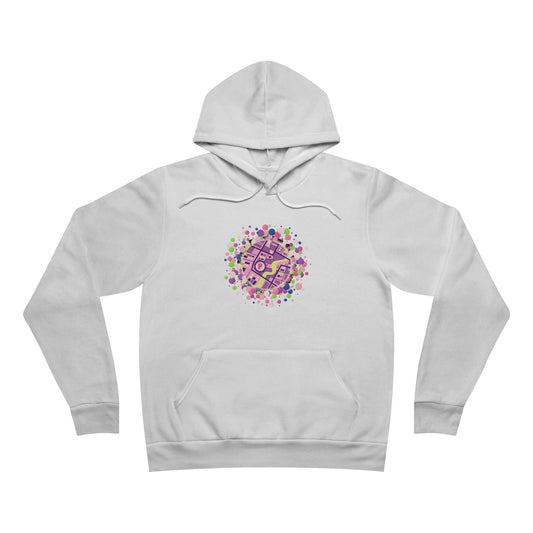 Hoodie — Colorful Floral Geometric Medallion Pullover