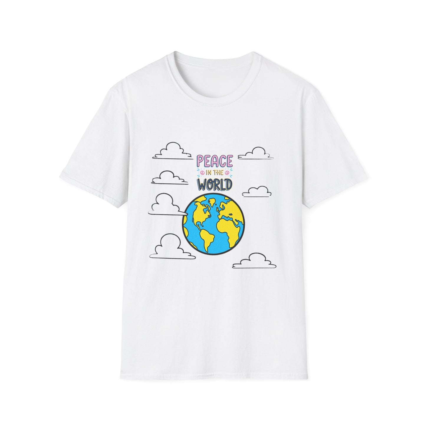Peace For The World T-Shirt — Earth Graphic Tee