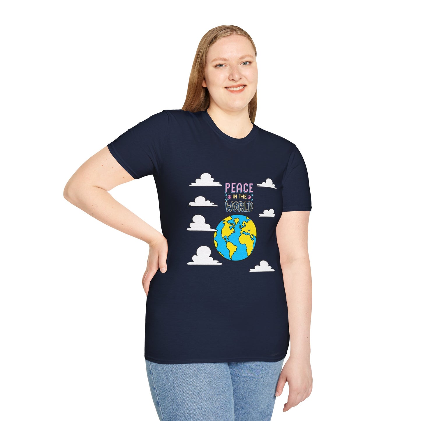 Peace For The World T-Shirt — Earth Graphic Tee