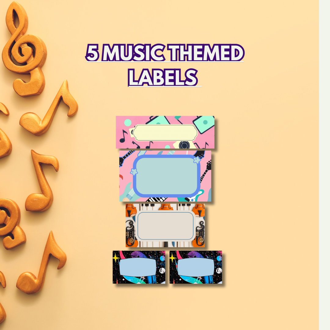 Locker Wallpaper Kit - Your Brand - The Musician