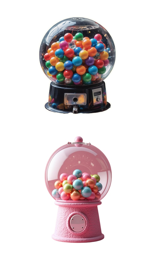 Candy Stickers - Waterproof - No Residue!