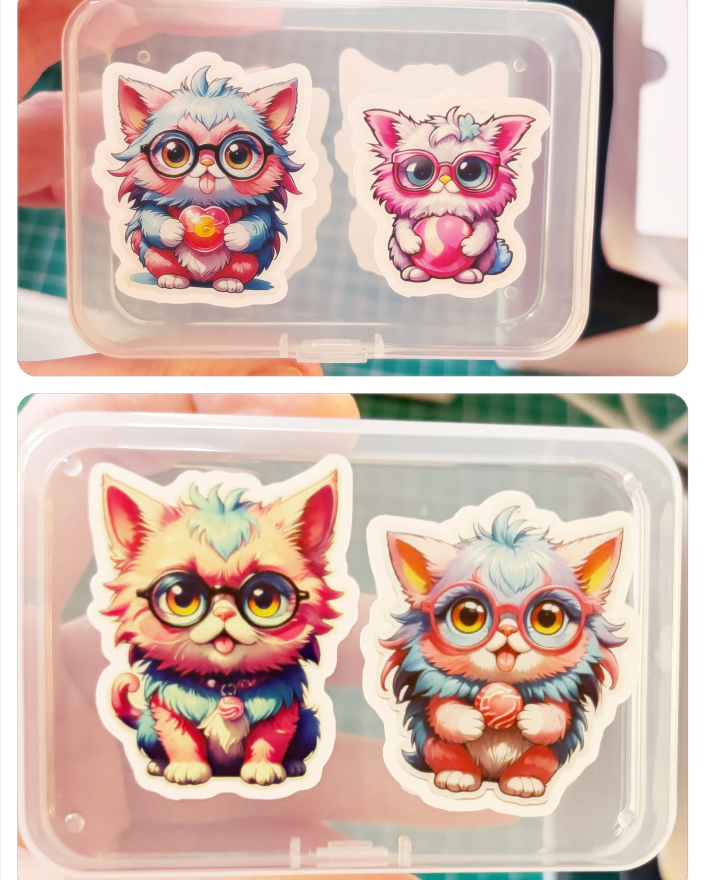 Candy Stickers - Waterproof - No Residue!