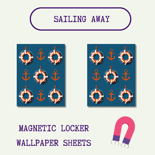 Magnetic Locker Wallpaper - Sailing Away