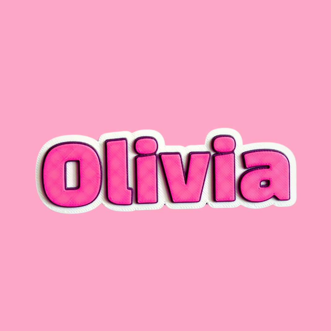 Personalized Name Magnet | 3D