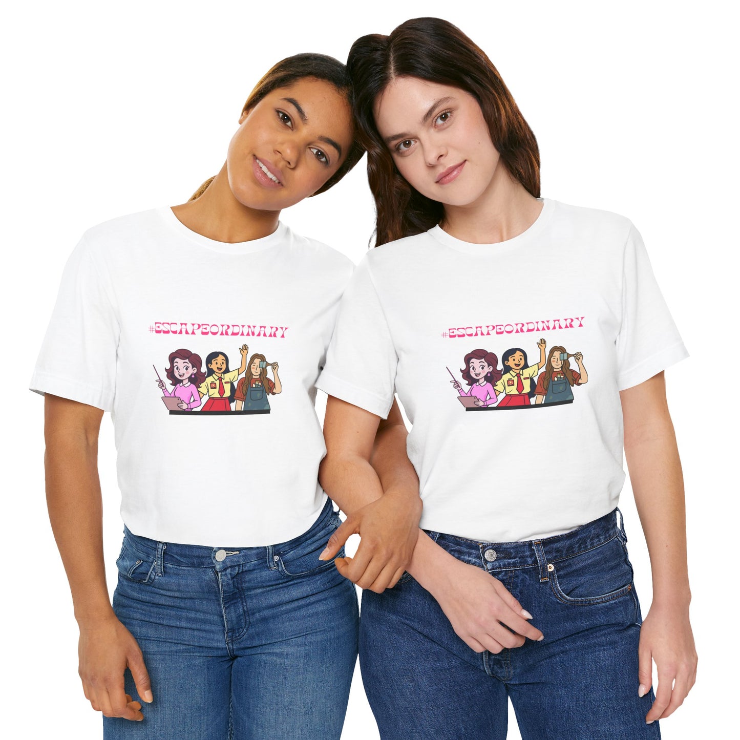 Escape Ordinary Graphic Tee — '#ESCAPEORDINARY' Teacher, Student and Artist T-Shirt
