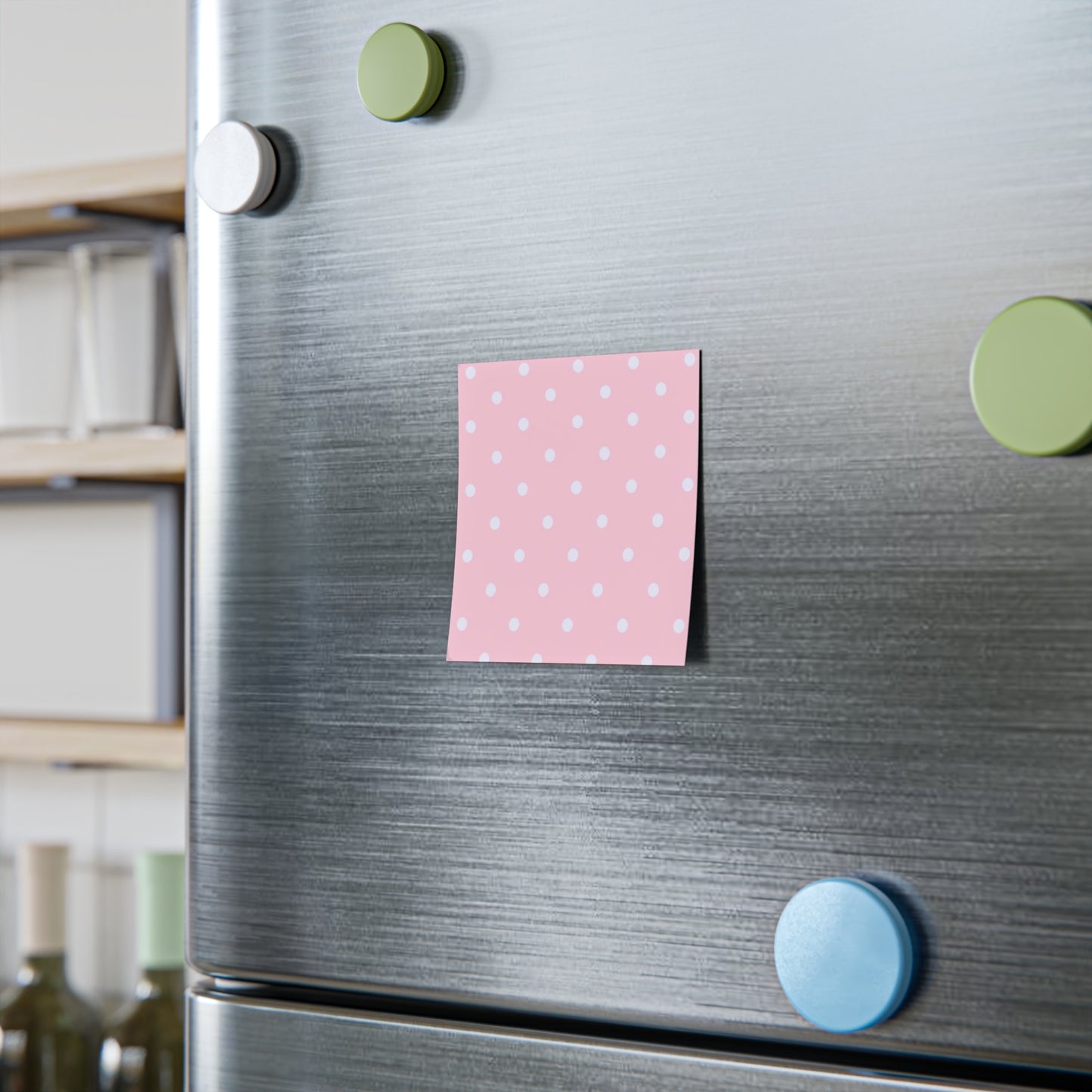 Pink Polka Dot Post-it® Note Pads — Cute Sticky Notes for Office, School & Gifts