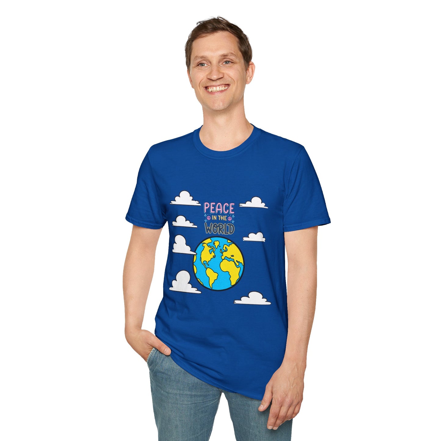 Peace For The World T-Shirt — Earth Graphic Tee