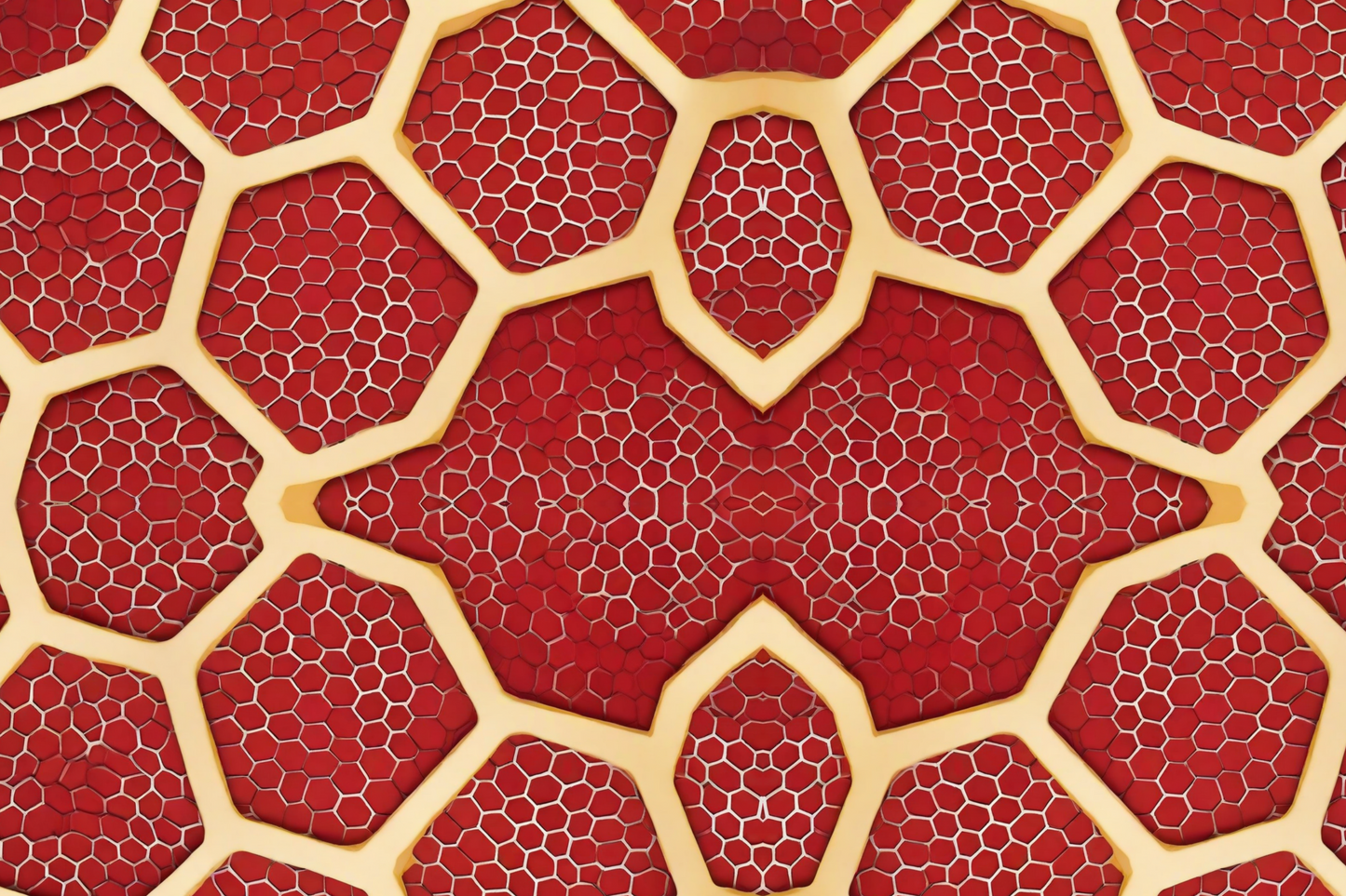 Magnetic Wallpaper - Watson Collection - Honeycomb