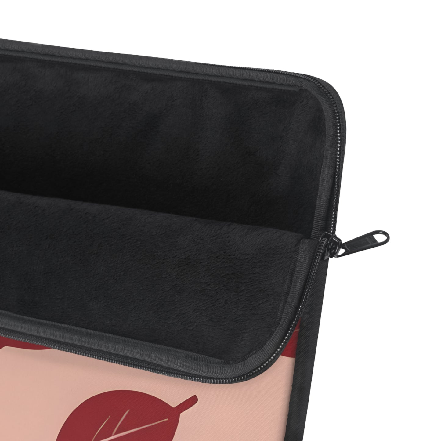 Autumn Leaves Laptop Sleeve – Red Leaf Pattern Sleeve for 13"–15" Laptops