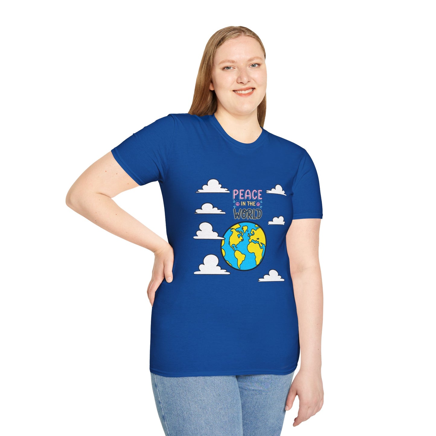 Peace For The World T-Shirt — Earth Graphic Tee