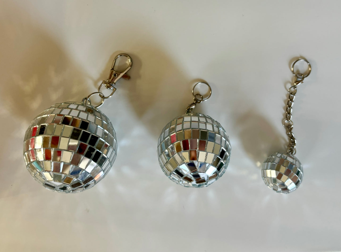 Disco Ball Mirror Ball - Set of 3 Sizes