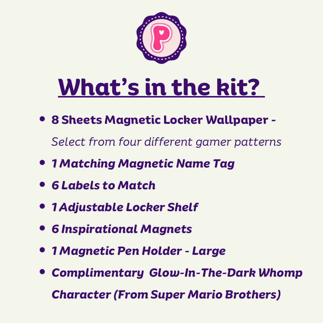 Locker Wallpaper Kit - Your Brand - The Gamer