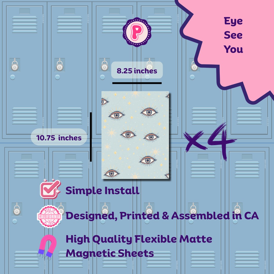 Magnetic Locker Wallpaper - Celestial Eyes