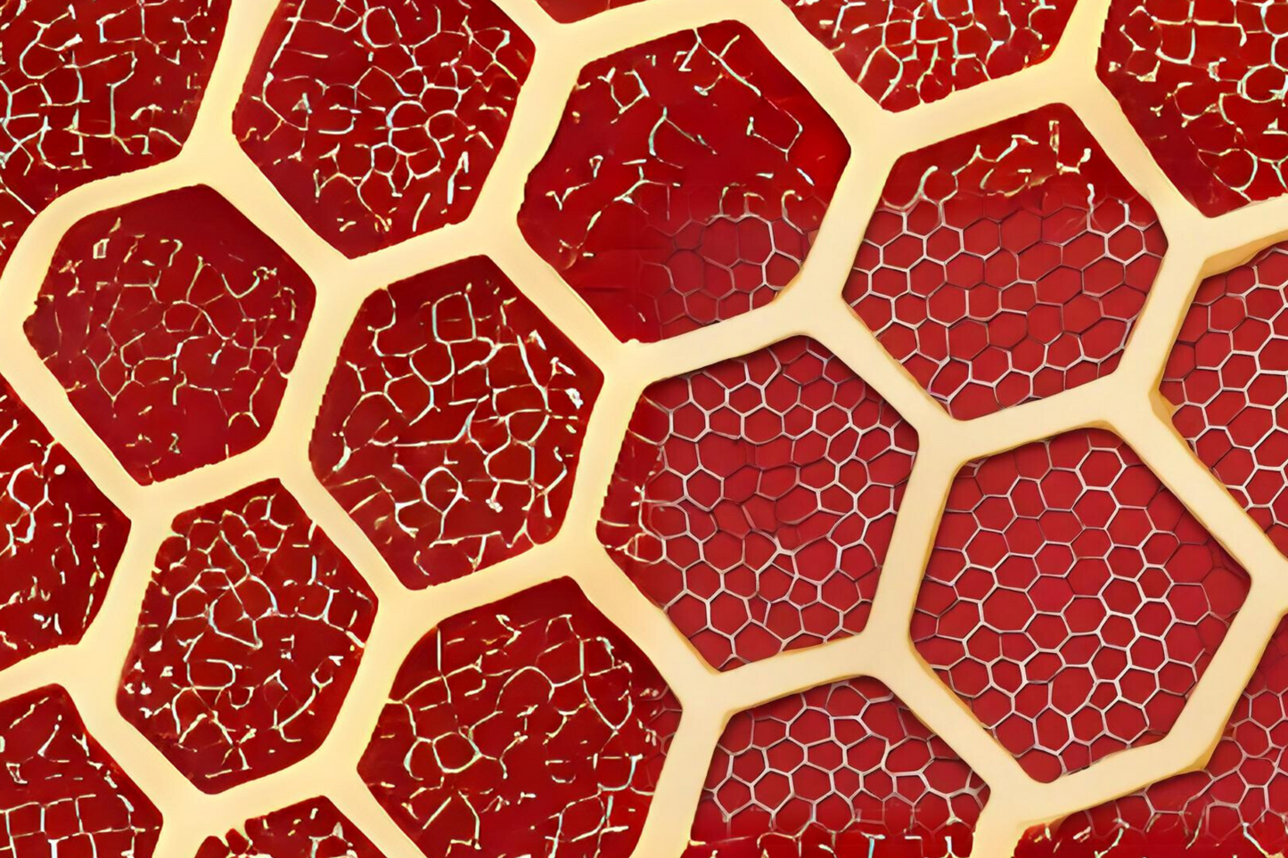 Magnetic Wallpaper - Watson Collection - Honeycomb