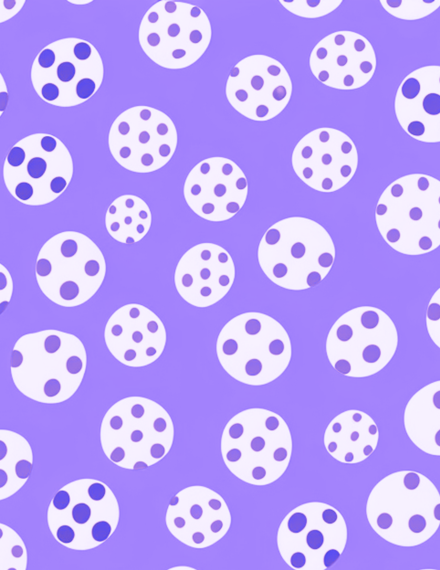 Magnetic Locker Wallpaper - Polka Dot - Blue Locker Wallpaper - Purple Locker Wallpaper